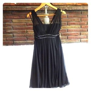 En Focus Studios Black Cocktail Dress